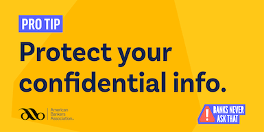 Protect confidential info